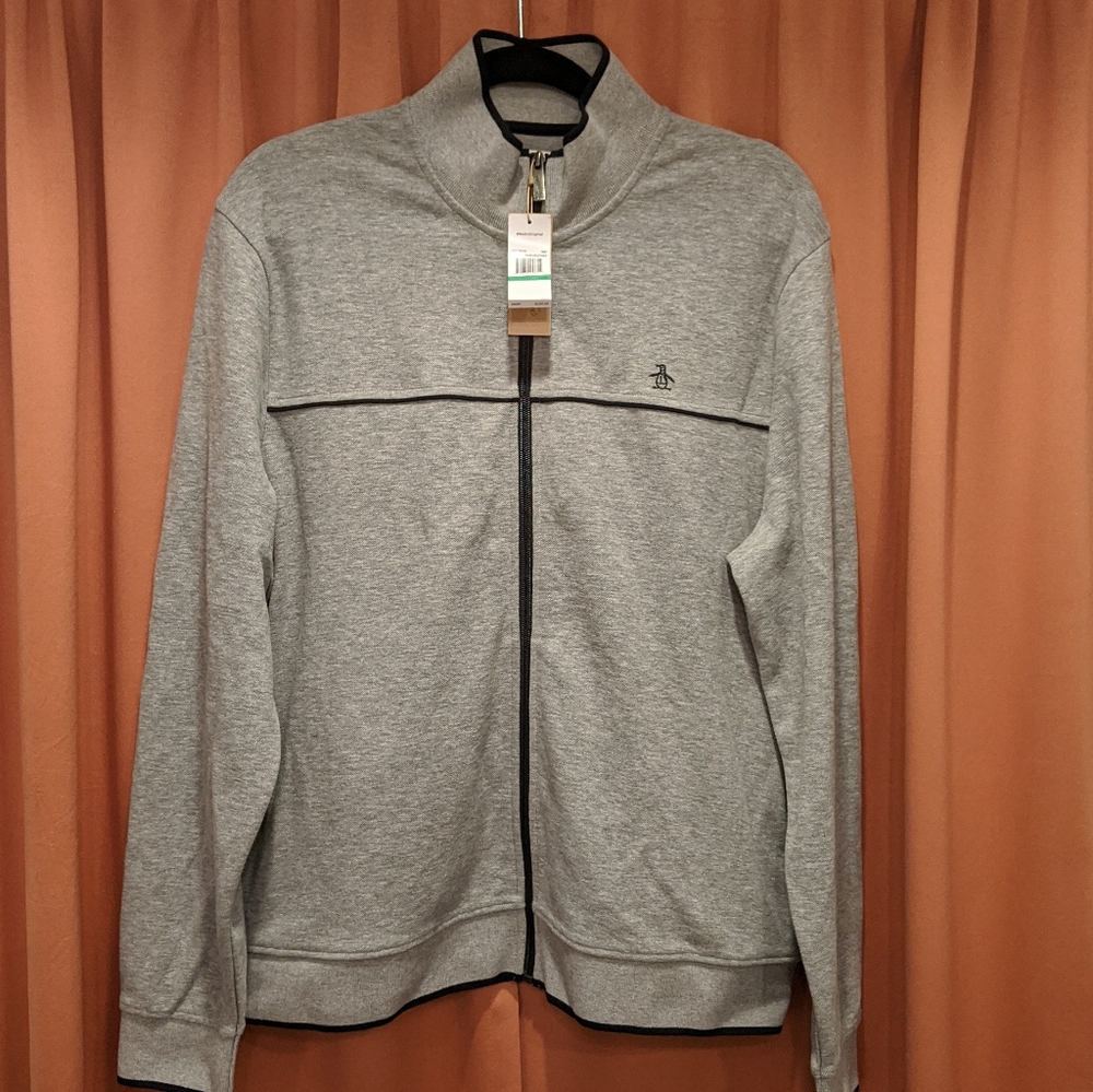 Men's Original Penguin Grey Sweater